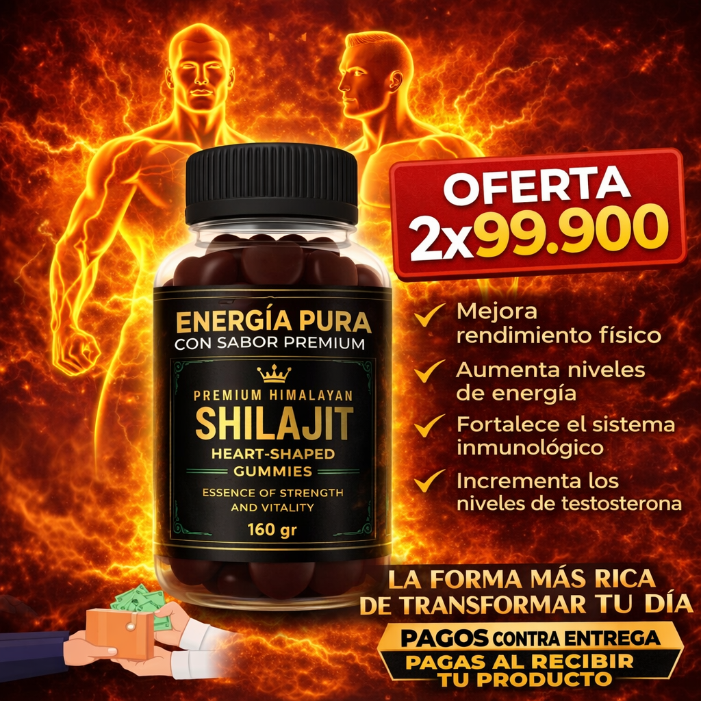 Shilajit del Himalaya en gomitas