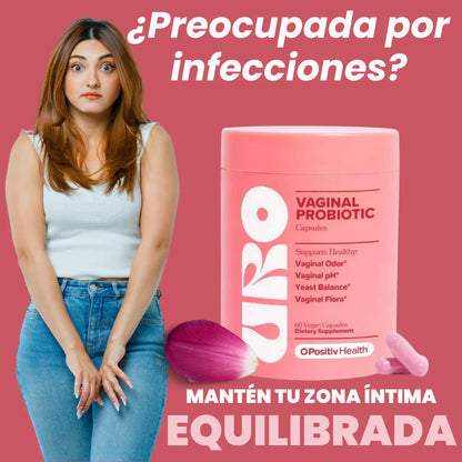 URO Vaginal Probiotics 60 capsulas