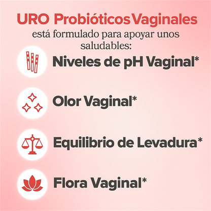 URO Vaginal Probiotics 60 capsulas