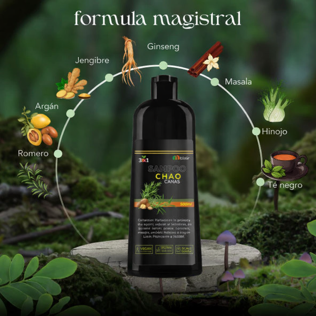 Kit chao canas shampoo