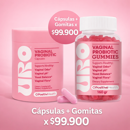 URO Vaginal probiotic capsulas
