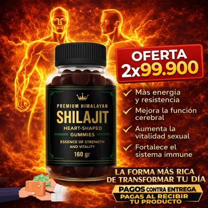 Shilajit del Himalaya en gomitas