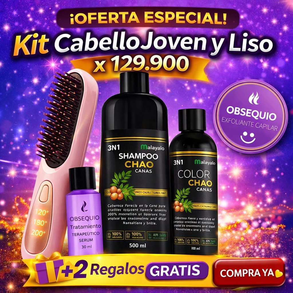 Kit Cabello Joven y Liso