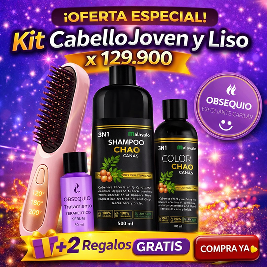 Kit Cabello Joven y Liso