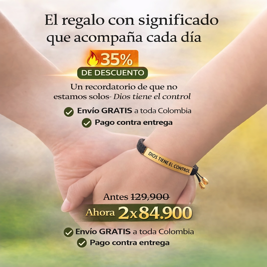 PULSERA DIOS TIENE EL CONTROL