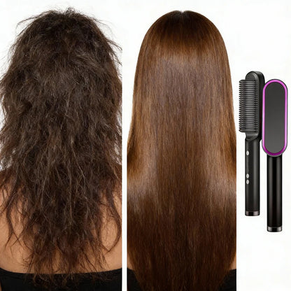 Cepillo alisador inalambrico portatil