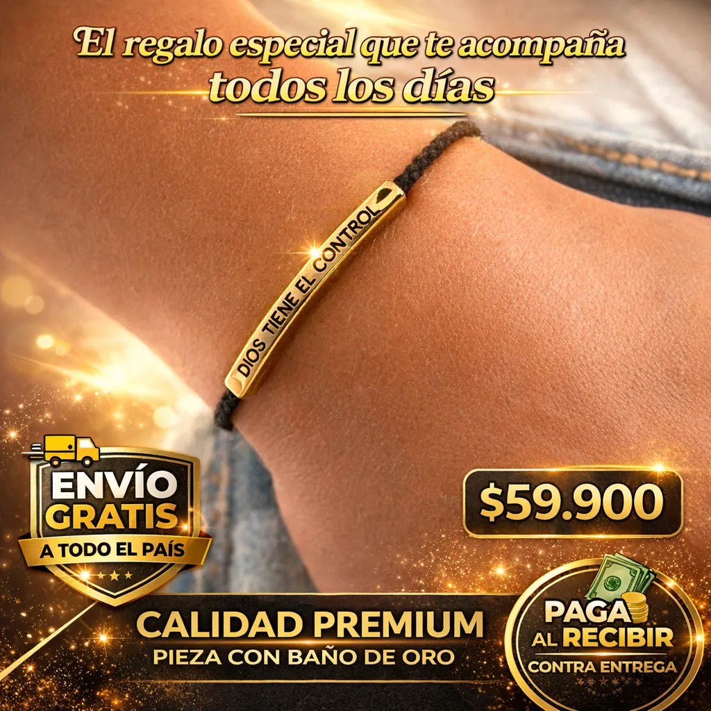 PULSERA DIOS TIENE EL CONTROL