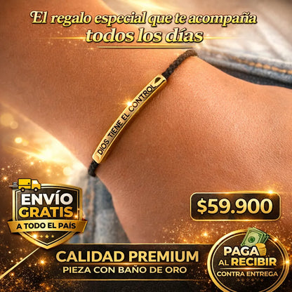 PULSERA DIOS TIENE EL CONTROL