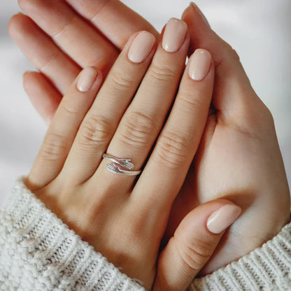 Anillo Abrazo Eterno